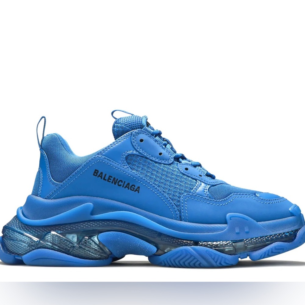 BRAND NEW Balenciaga Triple S Sneaker Deep Blue